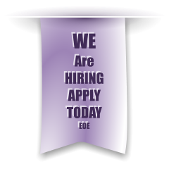 WE Are HIRING APPLY TODAY EOE